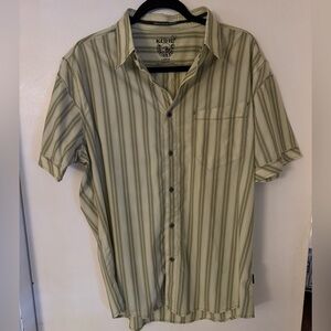 Kuhl Men's Striped button down shirt